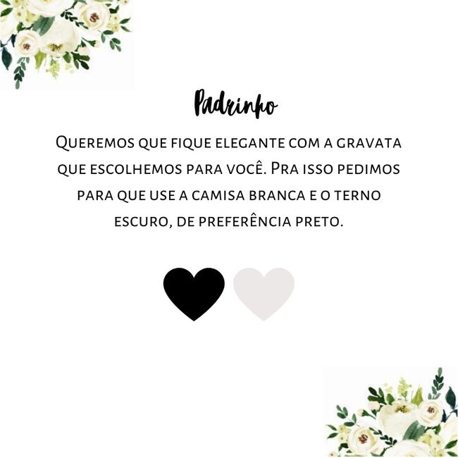 Arte do manual dos padrinhos!! #vemver 6