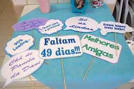 Plaquinhas para Fotos