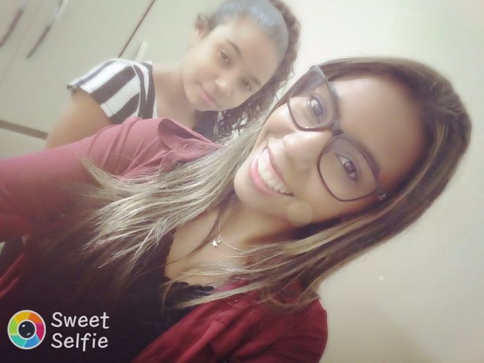 Eu e a maninha!