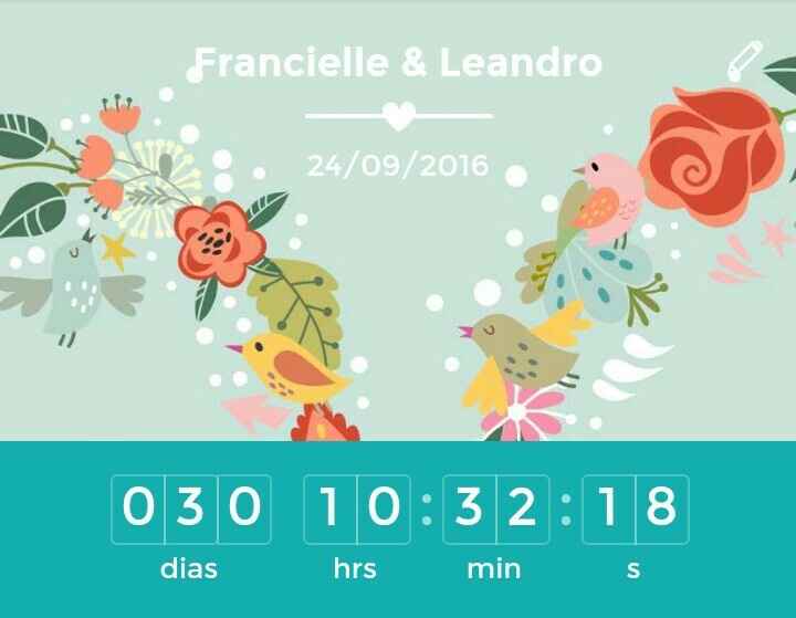 #faltam30dias - 1