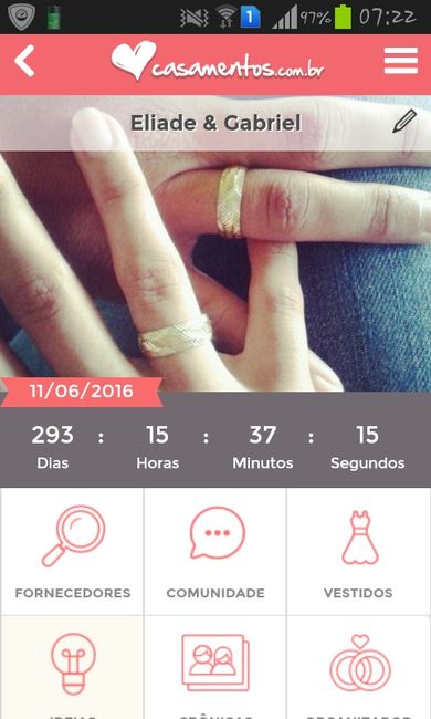 Faltam quantos dias para o seu casamento??? - 1
