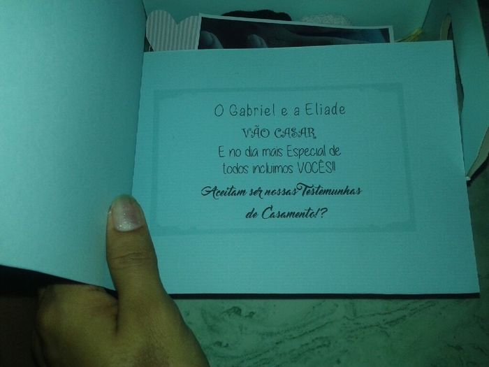 Convite para os padrinhos *---* - 5