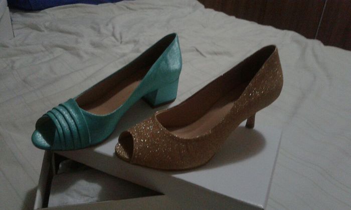 Meus sapatos p o grande Dia. - 1