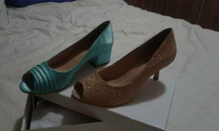 Meus sapatos p o grande Dia. - 1