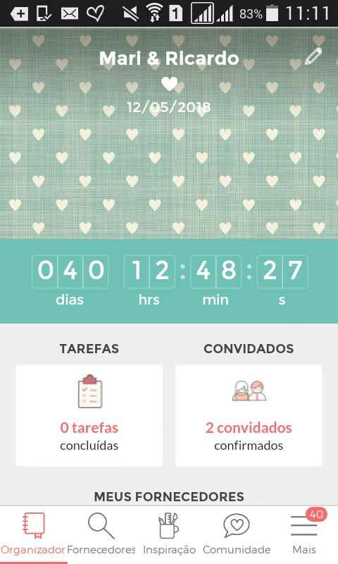 Gente apenas 40 dias - 1