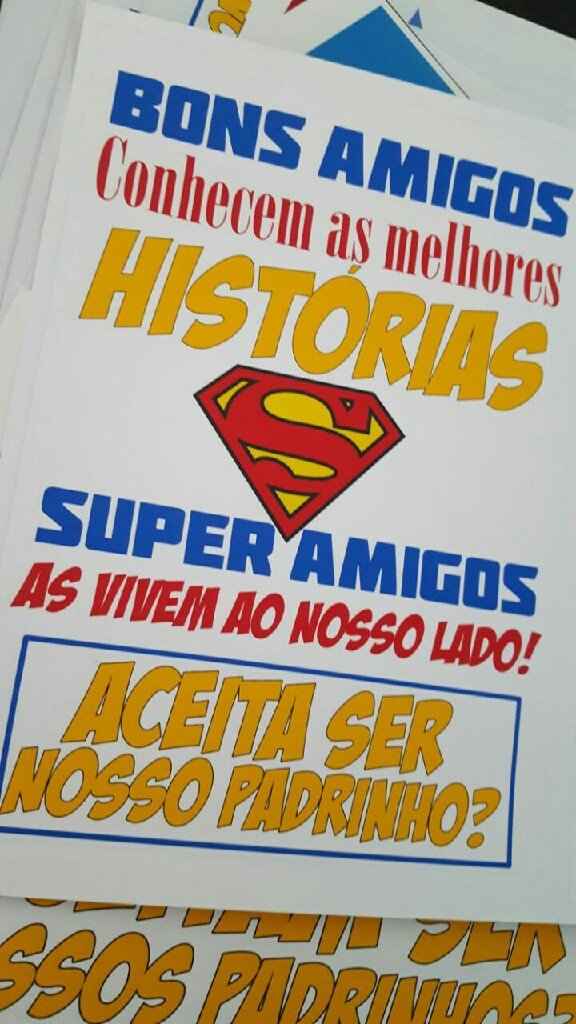 Convite nerd para os padrinhos! - 5
