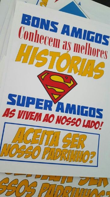 Convite nerd para os padrinhos! - 5