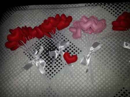 Diy buquê de coração - 1