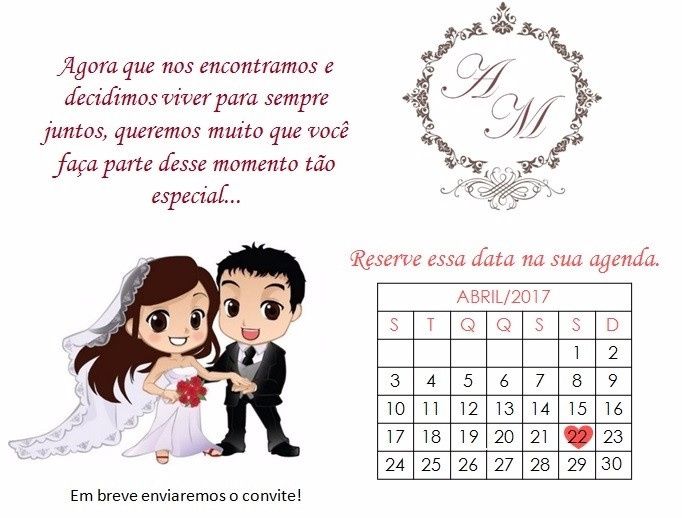 Save the date