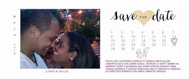 Nosso Save the date