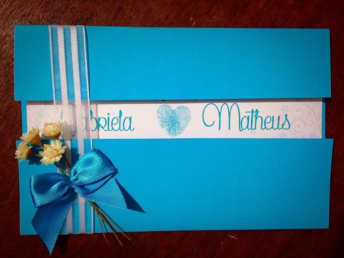 Convite de casamento 001