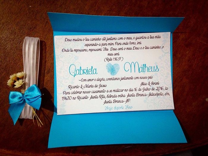 Convite de casamento 0001