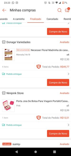 Compras online para casamento 3