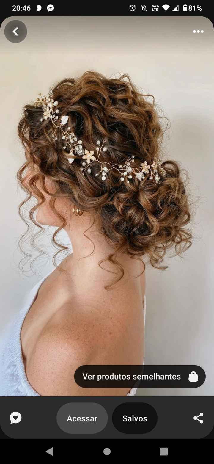 Noiva de cabelo cacheado - 3