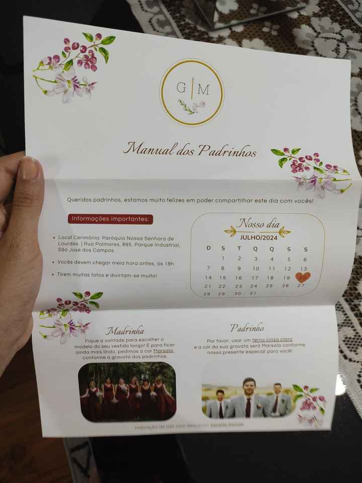 Manual dos padrinhos - 1