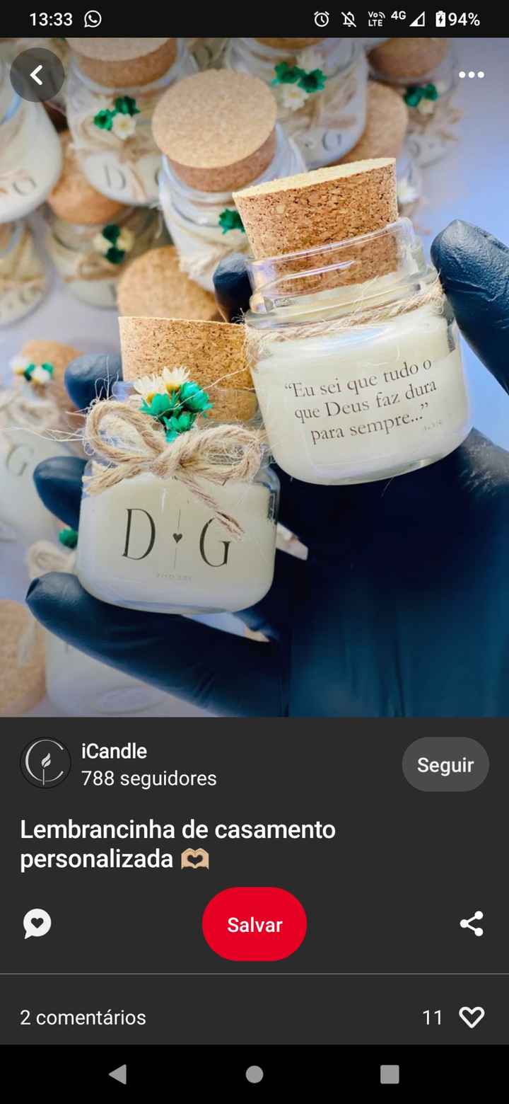 Lembrancinhas de casamento - 3