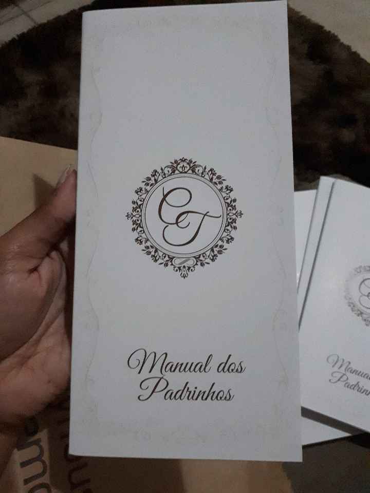 Manual padrinhos !!!#vemver - 1