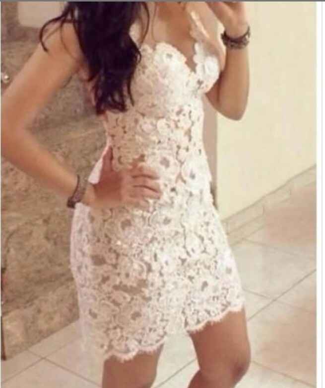 Vestido rendado floral!!! qual eu  escolho??? - 1