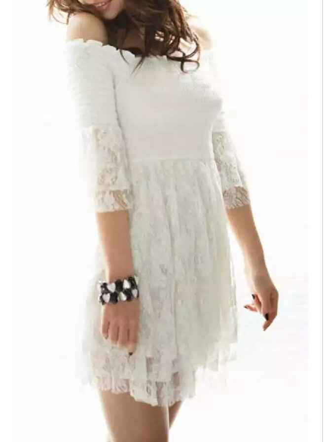 Vestido rendado floral!!! qual eu  escolho??? - 2