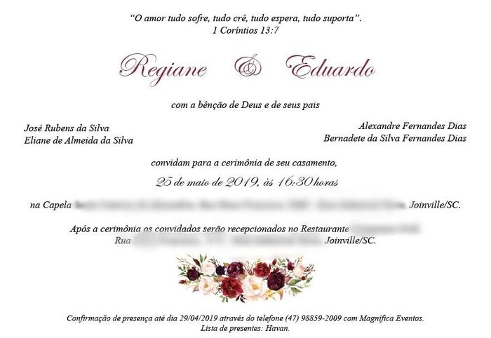 a arte do nosso convite ficou Pronta!! #vemver! 2