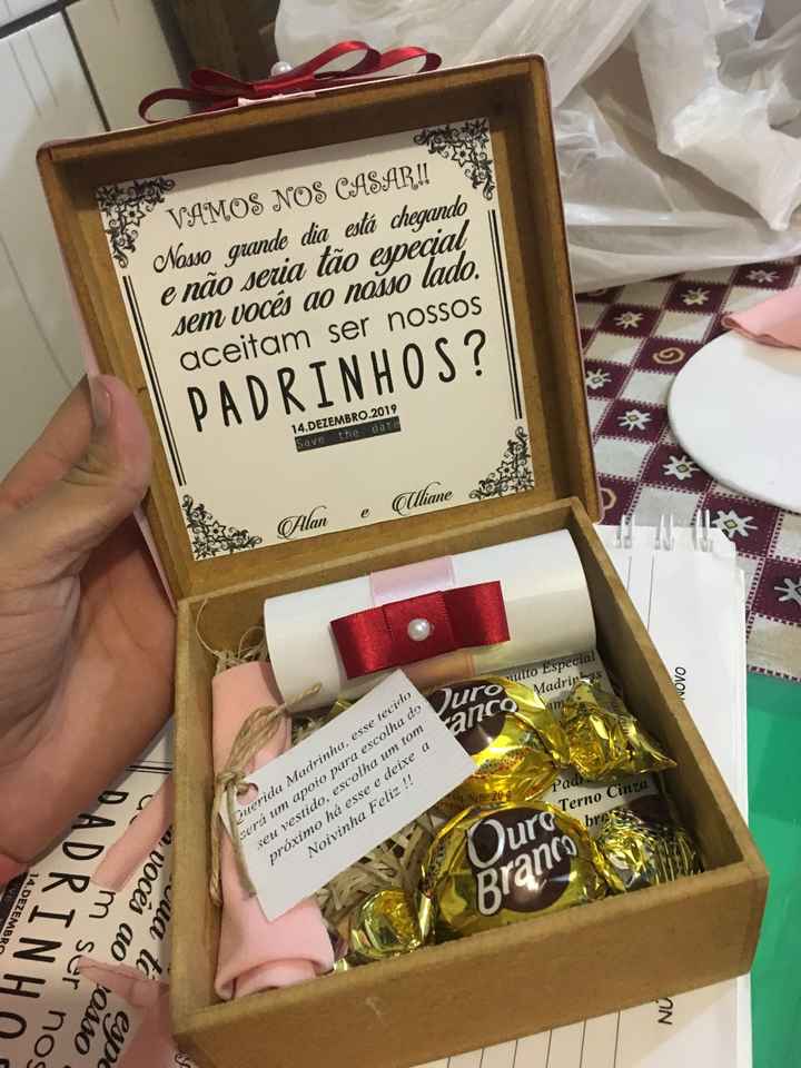 Convite Padrinhos ❤️ - 1