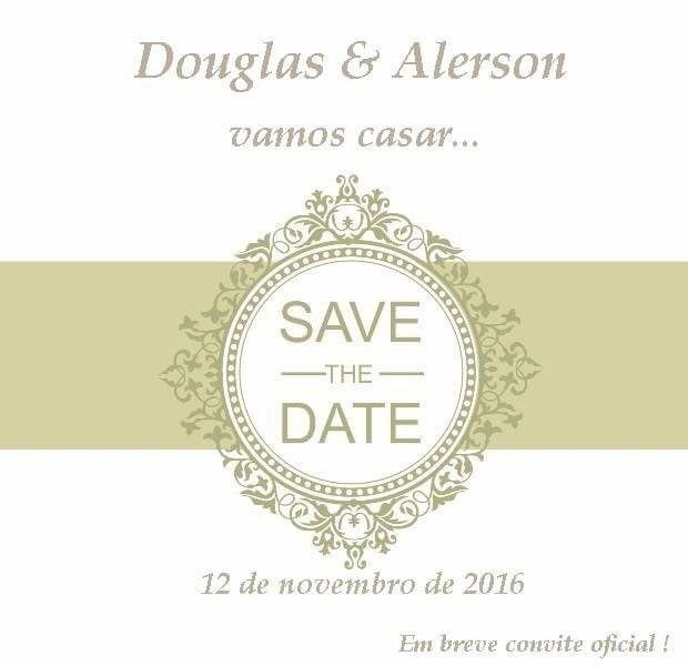 Quando enviar o save the date? - 1