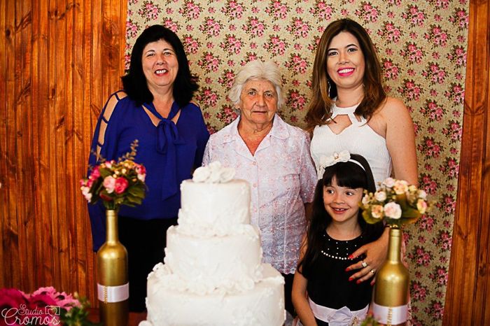 Minha mãe, avó e minha filha