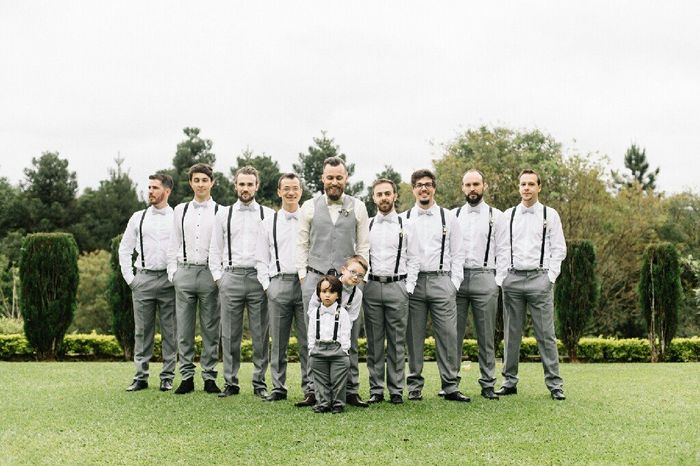 Roupa dos padrinhos. - 1