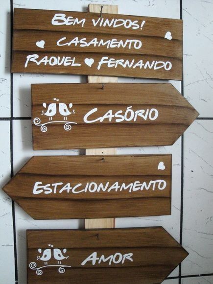 Placas indicativas