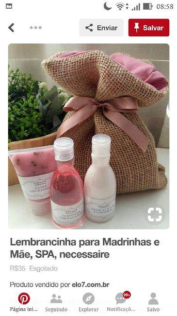 Opinem no que dar para madrinha - 2