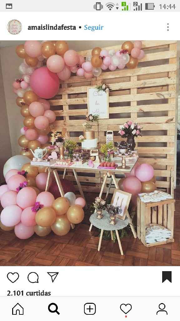 Decoração chá de panela - 2