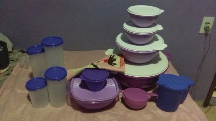 Meus primeiros Tupperware