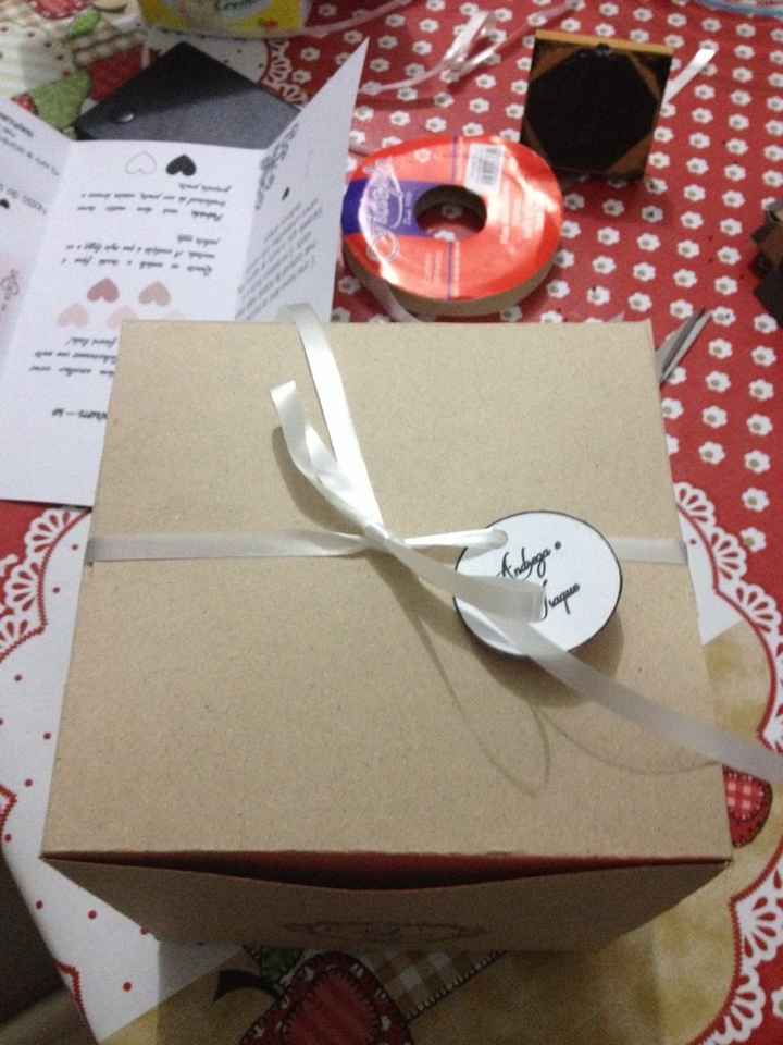 Convite dos padrinhos diy - 2