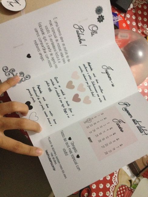 Convite dos padrinhos diy - 8