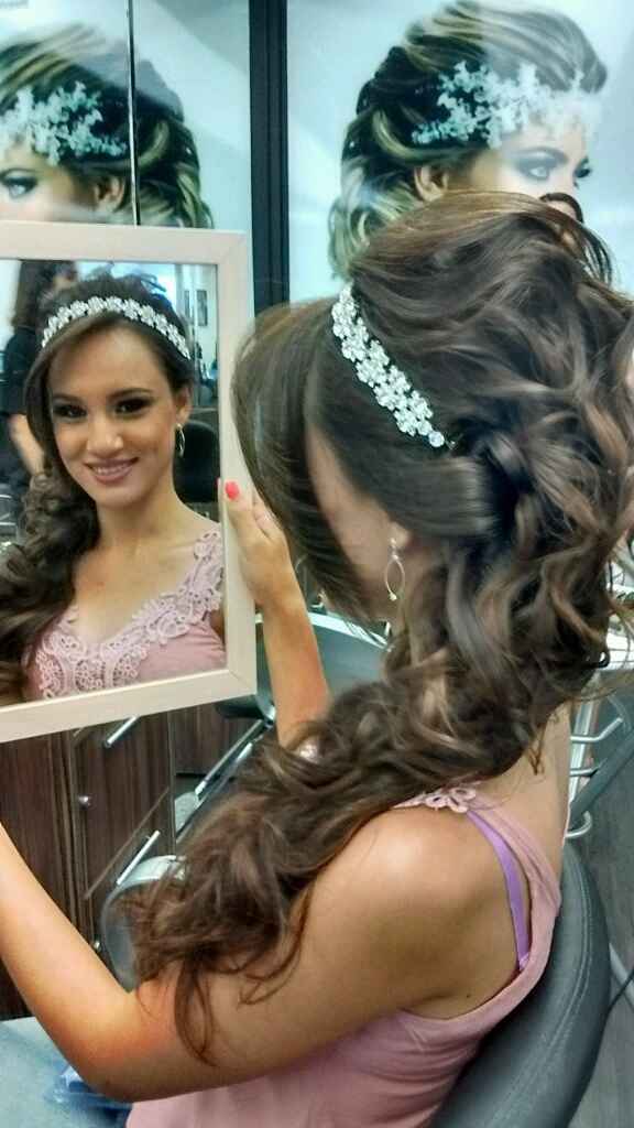 Teste de make e penteado, oq acharam? - 2