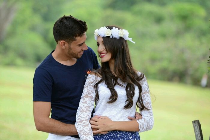 Meu ensaio pre casamento, ameei ? - 10