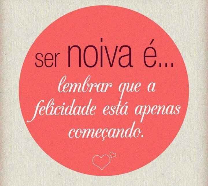 Ser noiva é.... - 1