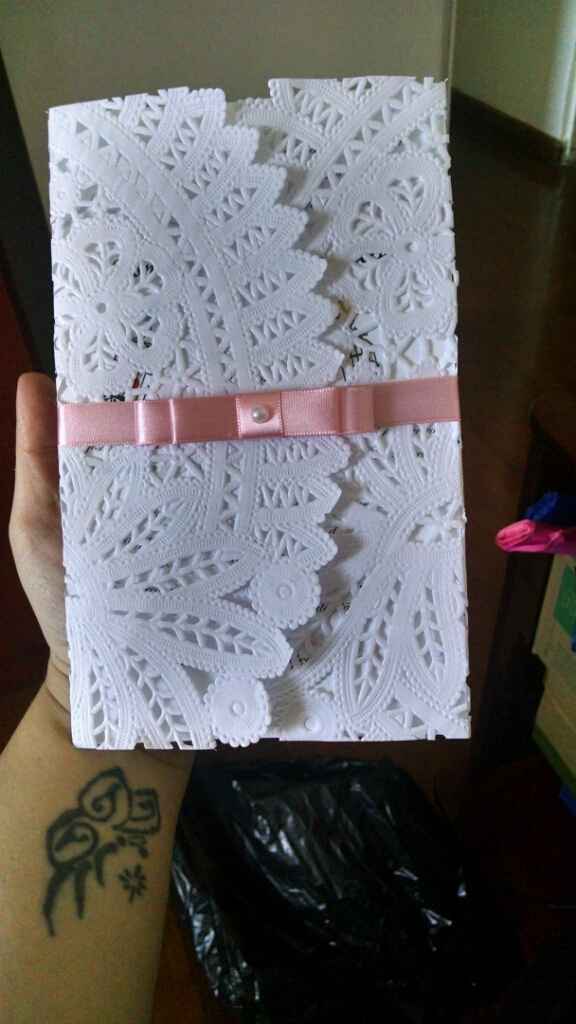 Meu convite de casamento - 1