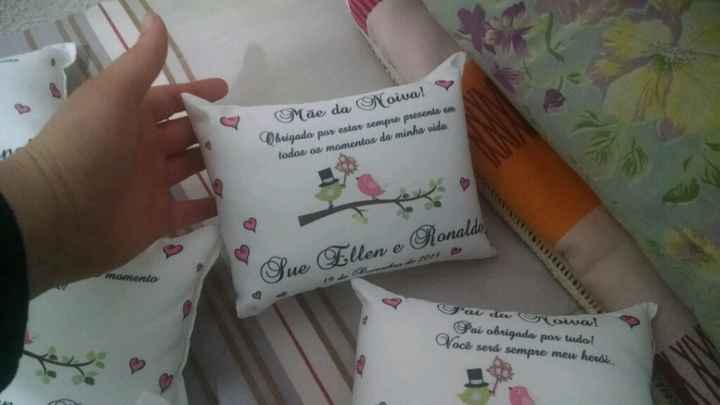 Lembrancinhas!!! venham vem minhas almofadas - 1