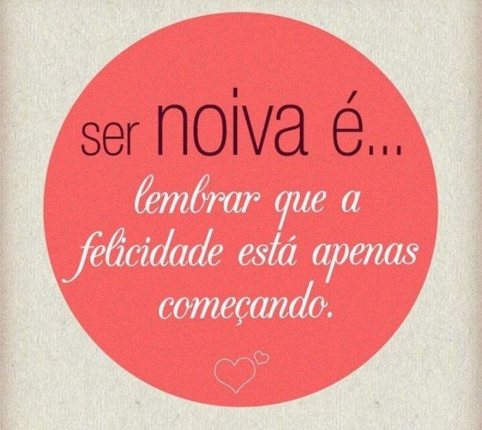 Ser noiva é.... - 1