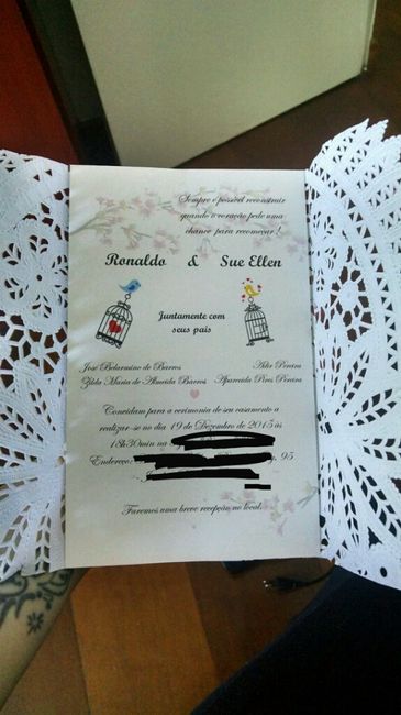 Meu convite de casamento - 2