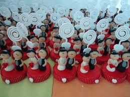 3 - Noivinhos de Biscuit Opção 1