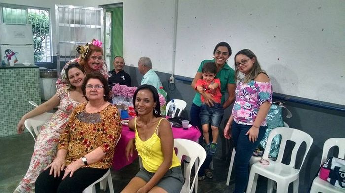 Família e amigas 