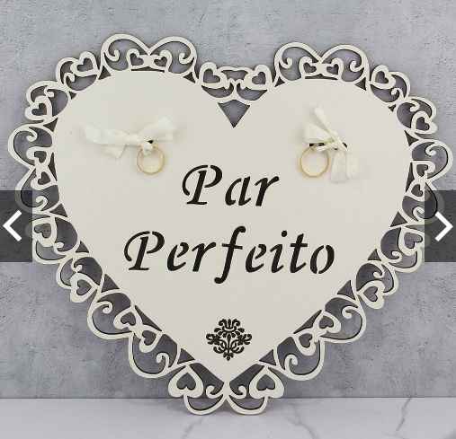 Porta alianças 💍 - 1