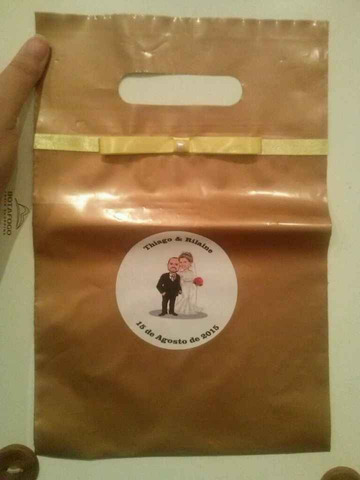 Sacola para lembranças #lindinhas - 1