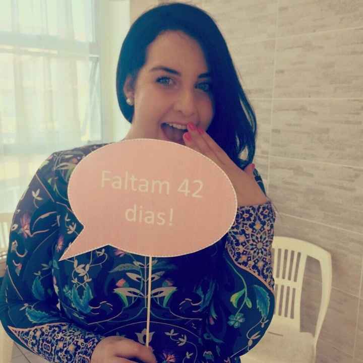 Faltam 42 dias