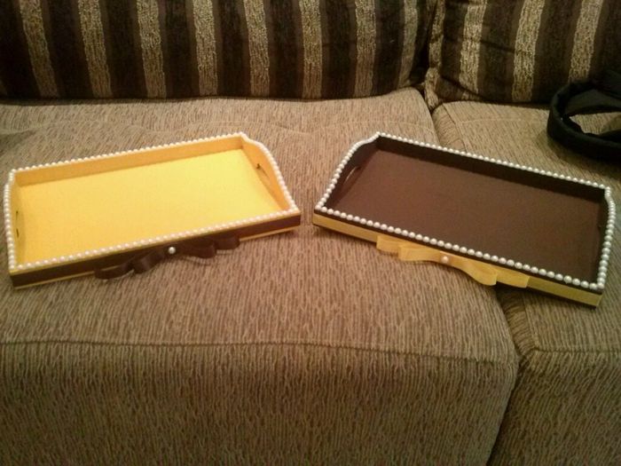 Minhas bandejas do kit toalet #fofas - 3