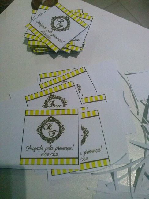 A papelaria do meu casamento #parte2 - 2