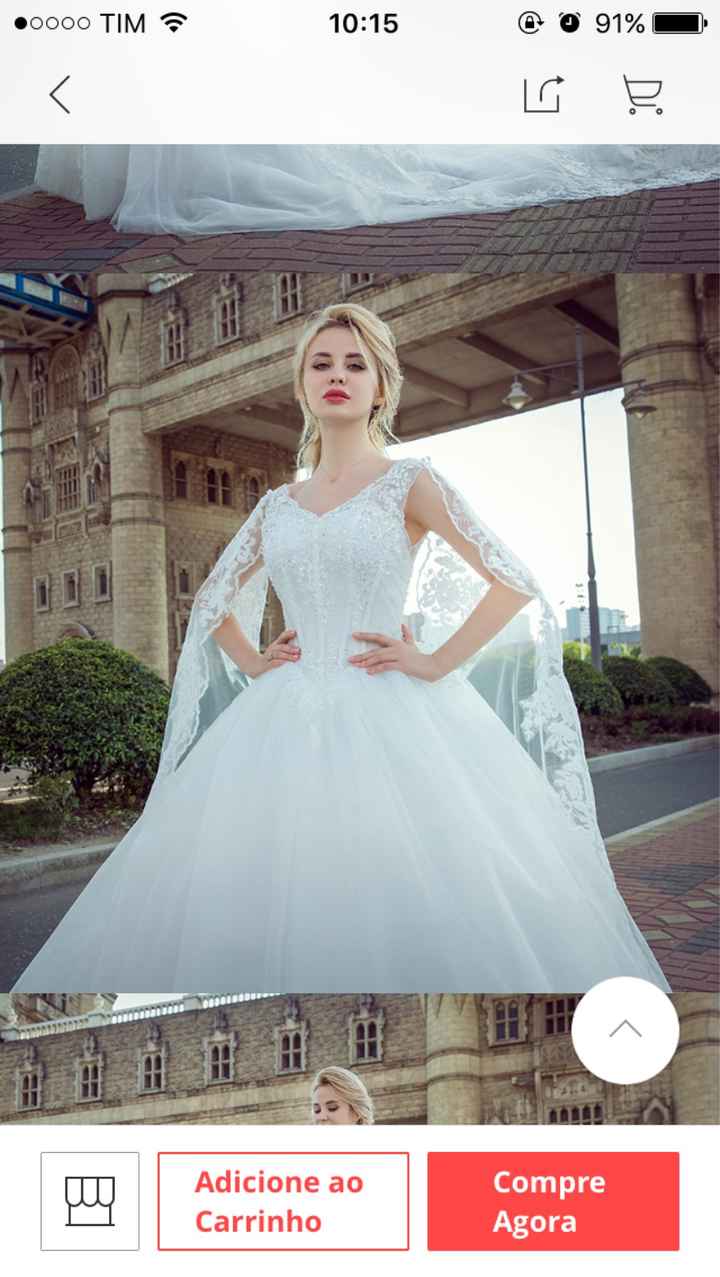  Vestido do Aliexpress/imposto - 1