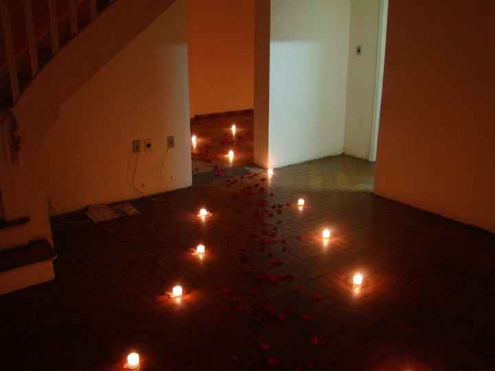caminho de velas 